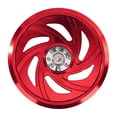 thumbnail image 2 of Protector lateral del ventilador del motor, fácil de instalar, accesorios de repuesto, protector de ventilador de refrigeración del motor de aleación rojo, 2 of 8