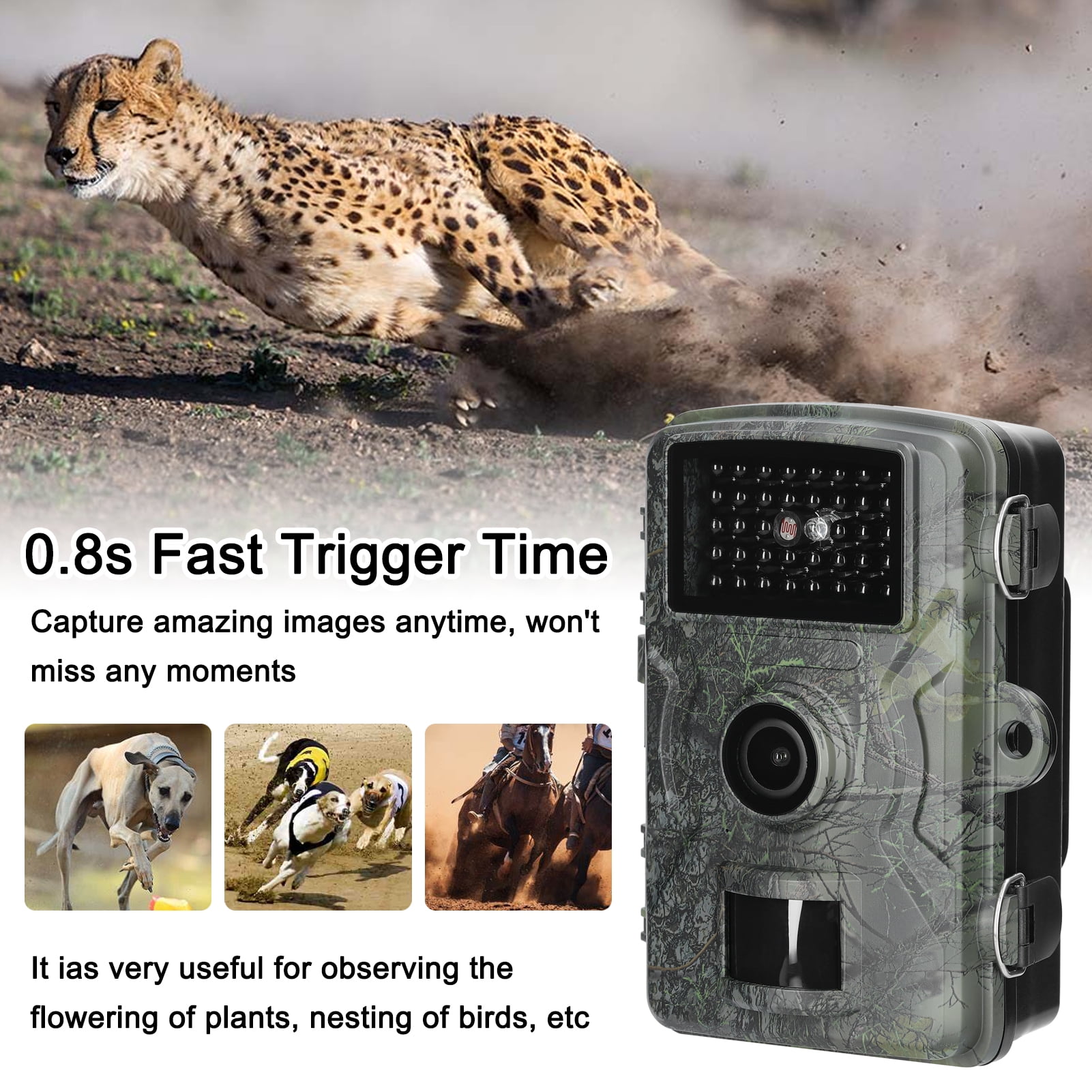 16MP 1080P Portable Day Night Photo Video Taking Trail Multi