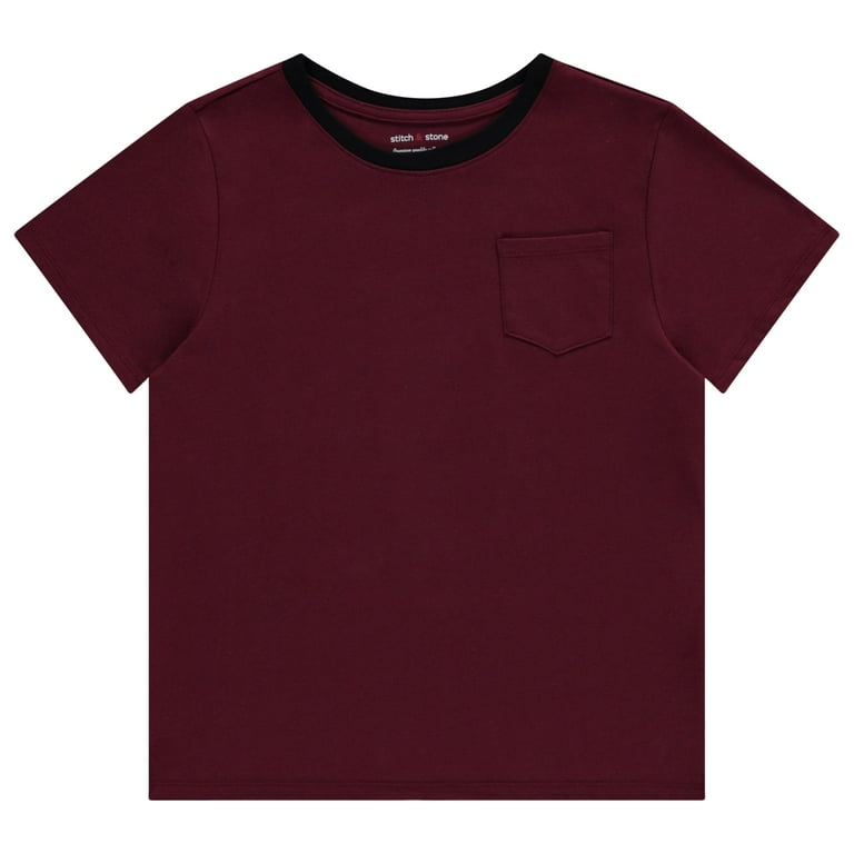 Stitch & Stone Boys 4pk SS Tops - Walmart.com