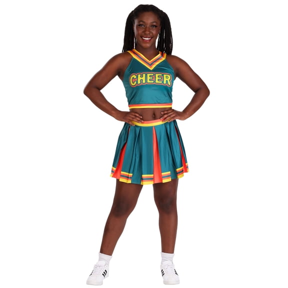 Women's Green Cheerleader Costume