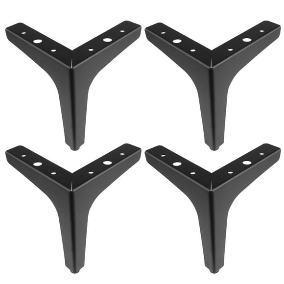 OULII 4Pcs Replacement Legs for Furniture Durable Iron Sofa Feet for Home
