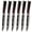 6pcs Serrated, variant on TVQUYET Serrated Steak Knives Set of 4 Wooden Handle Hight Carbon Stainless Steel Damascus Laser Meat Cutting Knife Kitchen Dinner Knife