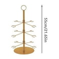 thumbnail image 2 of Modern Tiered Bottle and Glass Display Rack Storage Organizer Holder for Kitchen Bar Countertop, 2 of 3
