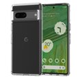thumbnail image 2 of Xpression Case for Google Pixel 7 Slim Transparent with TPU Rubber Bumper, Crystal Clear Hybrid Shockproof Hard PC Back Thin Cover [ Clear ], 2 of 7