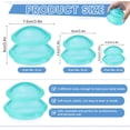 thumbnail image 2 of 6PCS Silicone Cupping Therapy Set, 3 Sizes Silicone Cupping, Cuppings Therapy Set for Body, Massage Tools, Practical Presents (Green), 2 of 7