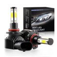 thumbnail image 1 of Pair 4-Side 9006 HB4 LED Headlight Kits High Power Bulbs 6000K Canbus 50W 5000LM, 1 of 6