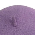 thumbnail image 4 of Dog Cat Beret Wool Yard Hat Dog Decoration Durable Adjustable Elastic Rope Costume Warm Purple, 4 of 9
