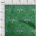 thumbnail image 2 of oneOone Cotton Poplin Twill Green Fabric Damask Fabric For Sewing Printed Craft Fabric By The Yard 56 Inch Wide, 2 of 4
