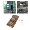 thumbnail image 3 of Paquete de 4 tarros de especias para camping, botella para , soporte para vinagrera 9 Cola botellas de especias, 3 of 8