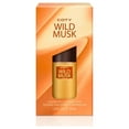 Coty Wild Musk Cologne, Sensual Amber & Jasmine Scented Spray for Women