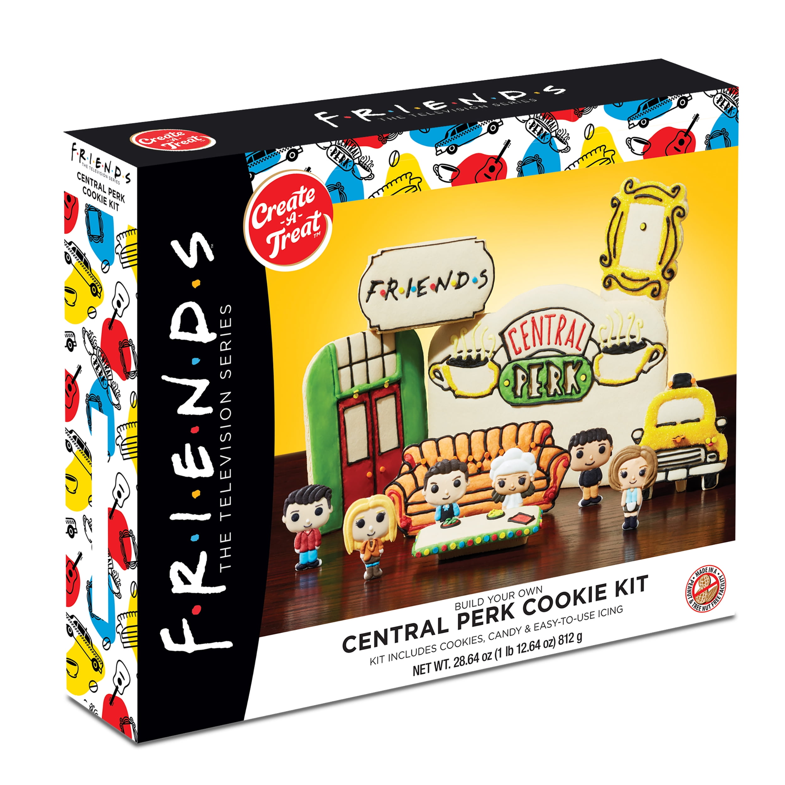 Holiday CreateATreat Cookie Kit, FRIENDS Central Perk, 28.64 oz