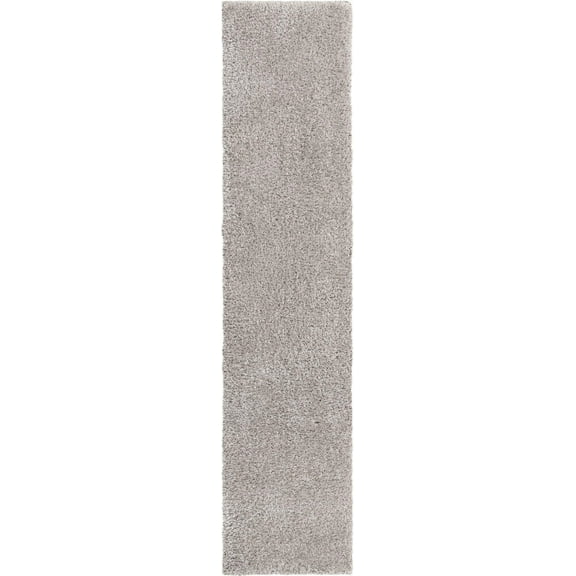 Unique Loom Marilyn Monroe Opulence Shag Collection Area Rug - (2' 7" x 12' Runner Silver Screen)