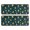 Astronaut Cat and Planet, variant on Cat and Flower Blue Pattern Anti Fatigue Kitchen Rugs Set Of 2, Non Slip Washable Decorative Floor Mats for Sink Laundry and Home Use, 17"x47"