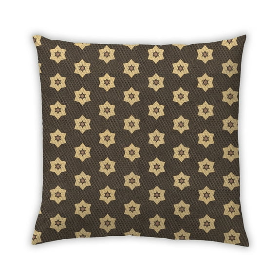 Ahgly Company Outdoor Square Contemporary Throw Pillow, 18 inch by 18 inch