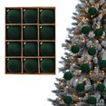thumbnail image 3 of 12 Bolas Terciopelo Navideñas para Adornos Decorativos 6 Cm Navidad (D), 3 of 9
