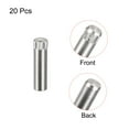 thumbnail image 3 of 5x20mm 304 Stainless Steel Dowel Pins, 20 Pack Knurled Head Flat End Dowel Pin, 3 of 6