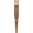 thumbnail image 2 of Ekena Millwork 3"W x 18"D x 24"H Valencia Rough Cedar Woodgrain TimberThane Knee Brace, Primed, 2 of 6
