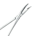 thumbnail image 4 of NFTIGB Premium Stainless Steel Curved Tip Pet Ear Hair Tweezers Dog Cat Grooming Clamp Anti-Slip Handle Ear Care Hair Removal Tool Small 4.9 inches / 12.5 cm, 4 of 5