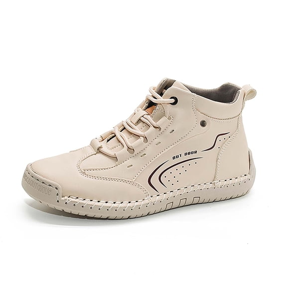 Casual Women Ankle Boots Soft Sole Hand Stitching Detail Slip on Pointed Toe Flat Comfort Boots for Everyday Casual Wear