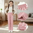 thumbnail image 3 of XXWXYD Girls Fleec𝖾 Lined Leggings Thick Sher𝗉a Warm Sweatpants Kids Stretc𝗁y Elastic Waisted Winter Cozy Soft Tights Thermal Insulated Pants, 3 of 6