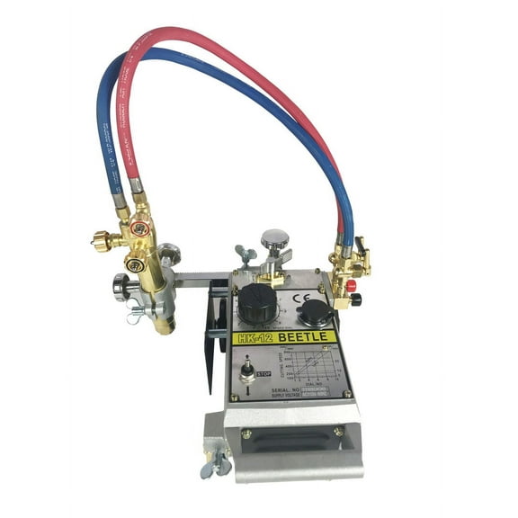 EQCOTWEA Beetle Semi-Auto Flame Cutting Machine Track Gas Cutter HK12