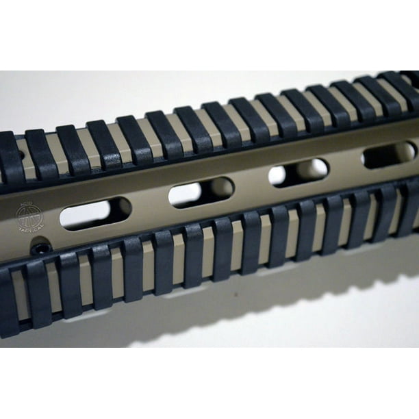 Acid Tactical BLACK Ladder Picatinny rail covers 17 slot 7" Walmart