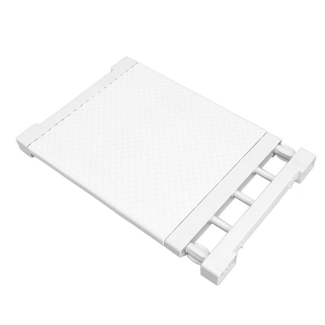 Closet Divider,Tension Shelf Adjustable Closet Cabinet Rod Rack Tension Shelf Rack Extended Durability