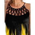 thumbnail image 3 of Gvmfive Women Tank Tops Hollow Round Neck Sleeveless Vest Blouse, 3 of 4