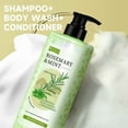 thumbnail image 6 of Banzch Rosemarys Mint 3 In 1 Shampoo And Conditioner And Body Wash - Clean Dirt And Smoothing Hair And Moisturize Skin 500ml,Mothers Day Gifts, 6 of 7