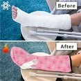thumbnail image 7 of COEQINE Cute Cat Leg Cast Covers Size S Short Foot Cast Cover Stretch Fabric Leg Cast Protector Soft Fabric Leg Plaster Sleeve Decoration Cover Leg Cast Cover for Showering for Teen, 7 of 7