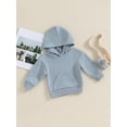 thumbnail image 3 of Bagilaanoe Toddler Baby Girl Boy Hoodies Sweatshirt Long Sleeve Pullover 6M 12M 18M 24M 3T 4T Kids Fall Loose Tee Tops, 3 of 9