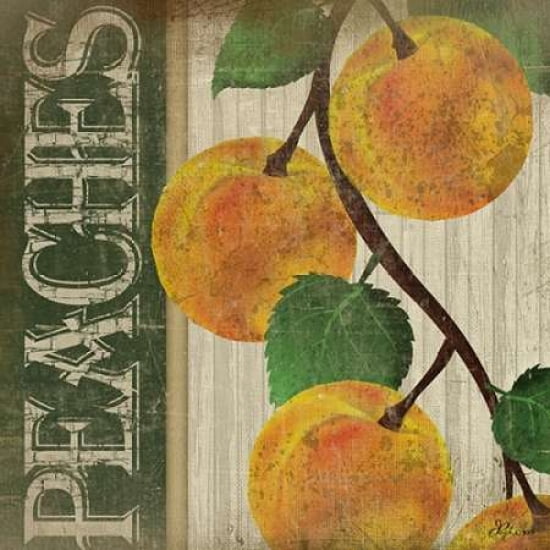 Peaches Canvas Art