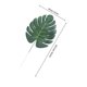 thumbnail image 2 of Greenadscape 10Ud Hoja Artificial Monstera Verde Para Ambiente Tropical En Y Oficina, 2 of 7