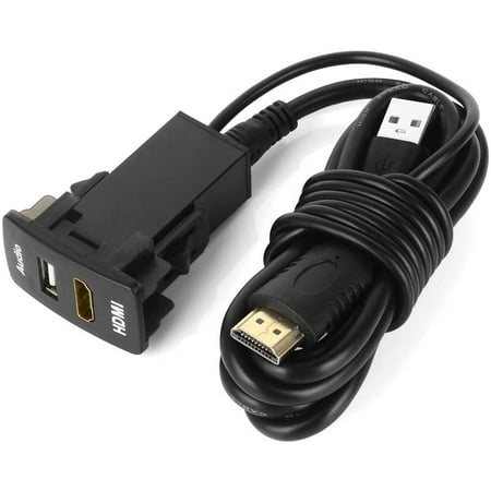 Car Usb Audio Input Charger With Hdmi Socket Use For Honda Civic Spirior Crv Fit Jazz City Accord Crosstour Odyssey Walmart Canada