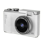 Digital Camera 4K Digital Camera for Kids Point and Shoot Camera Portable Cameras Small Camera for Teens Boys Girls
