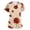 01-Complexion, variant on Halloween Ghost Pumpkin Print Women Scrub Top, Dual Pocket Stretch Nursing Uniform for Hospital Clinic Vet Care Staff 01-Deep Red XL