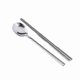 thumbnail image 5 of Korean stainless steel spoon chopsticks two-piece hotel spoon chopsticks set tableware long handle stainless steel spoon Palace spoon chopsticks, 5 of 5
