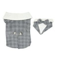 thumbnail image 2 of Traje de boda para mascotas Bling Bling esmoquin formal Gris XL, 2 of 12