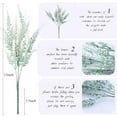 thumbnail image 2 of 12 Bundles Artificial Flowers Lavender Plant Fake Flower for Outdoor Wedding Garden Home Kitchen Table Centerpieces Decoration Purple Flowers, 2 of 5
