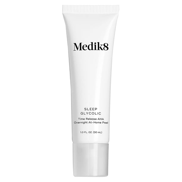 Exfoliante facial Medik8 Sleep con ácido glicólico, 30 ml, antienvejecimiento
