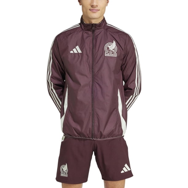 Chamarra adidas Hombre Seleccion Nacional Mexico Reversible rojo S