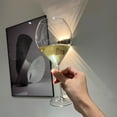 thumbnail image 5 of Mouth Blown Wine Glasses Synergie 520ml/17oz Universal Glass Set of 4, Ultralight, Hand-Made, Dishwasher Safe Made From Premium Crystal, Ideal For Tasting Red, White, Rose And Fizzy Wines, 5 of 9