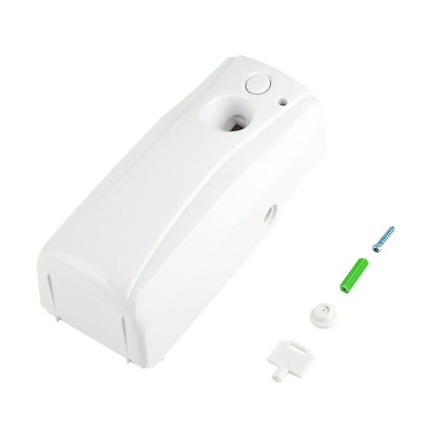 Bathroom Deodorizer Aerosol Time Mist Aerosol Air Freshener Dispenser White Abs Indoor Wall Mounted Automatic Air Freshener Fragrance Aerosol Spray