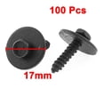 thumbnail image 5 of 100* Universal Fender Clips Screw 7mm Hex Fastener Rivet Auto Body Retainer Clip, 5 of 5