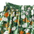 thumbnail image 2 of Vedolay Skorts Skirts For Women Women's Hawaiian Skirts Beach Ruched Front Tropical Skirt with Slit,Green One Size, 2 of 5
