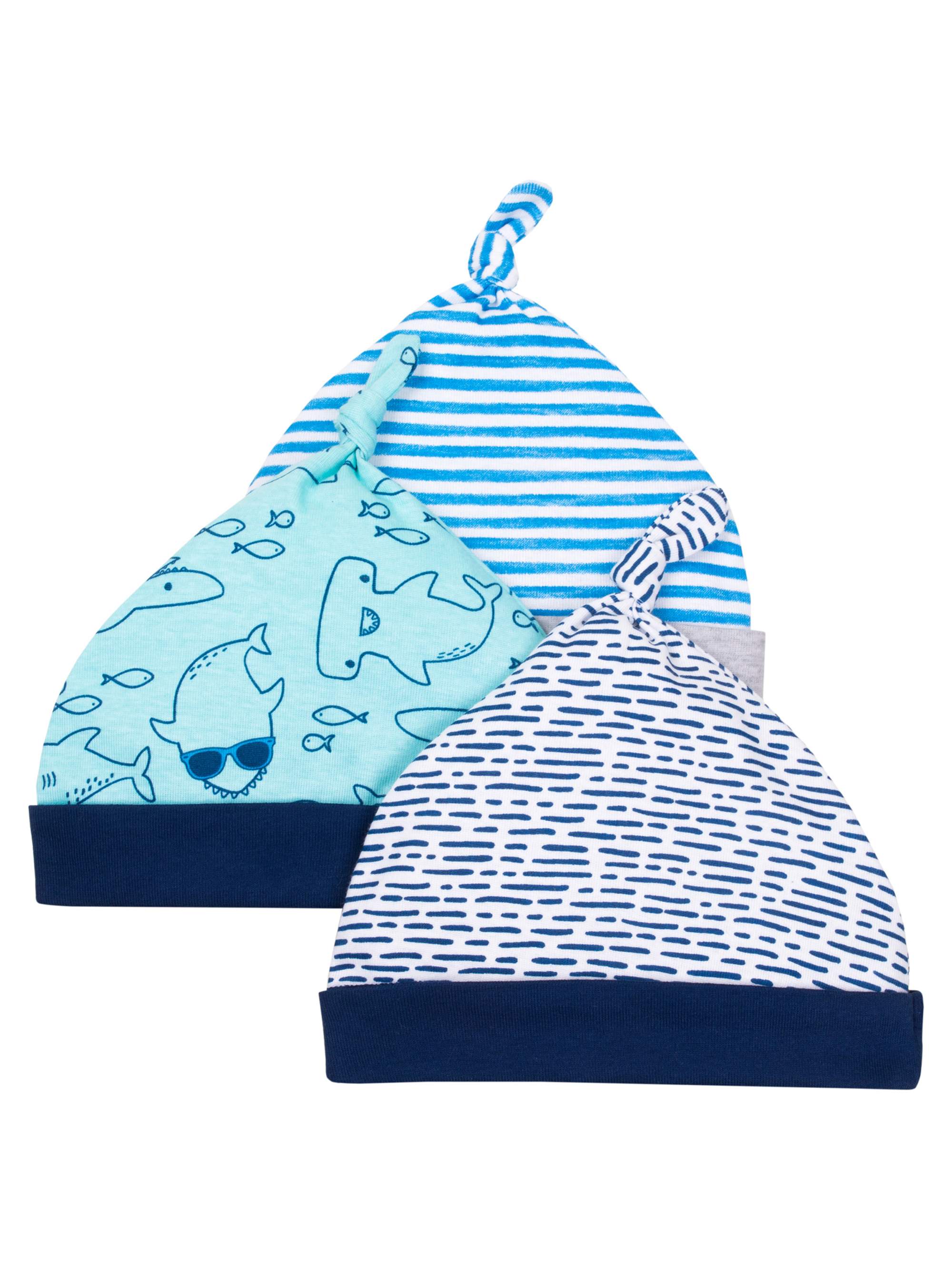 Little Star Organic Newborn Baby Boy Cap