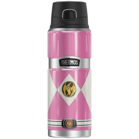 

Power Rangers Pink Ranger Emblem THERMOS STAINLESS KING Stainless Steel Drink Bottle Vacuum insulated & Double Wall 24oz