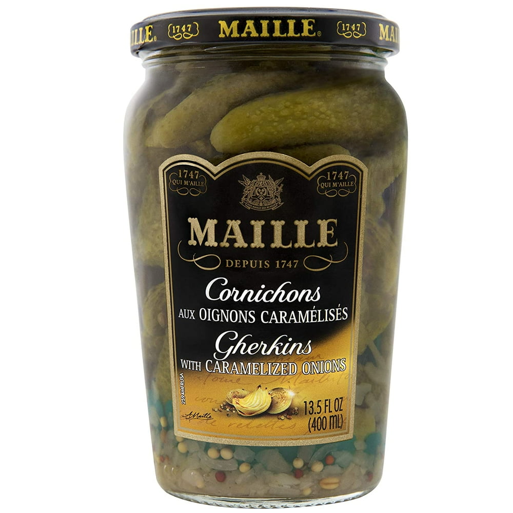 Maille Cornichons Caramelized Onions, 13.5 oz