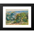 thumbnail image 2 of Pierre-Auguste Renoir 24x18 Black Modern Framed Museum Art Print Titled - Midi Landscape Hint (1910), 2 of 5
