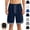 Navy, variant on Mfakffe Basketball Shorts Men Drawstring Elastic Waist Gym Shorts with Pockets Loose Lightweight Running Workout Casual Shorts(Yellow,M)